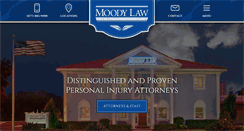 Desktop Screenshot of moodylaw.com